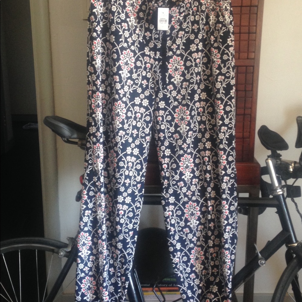 LOFT Jasmine fluid drawstring pants